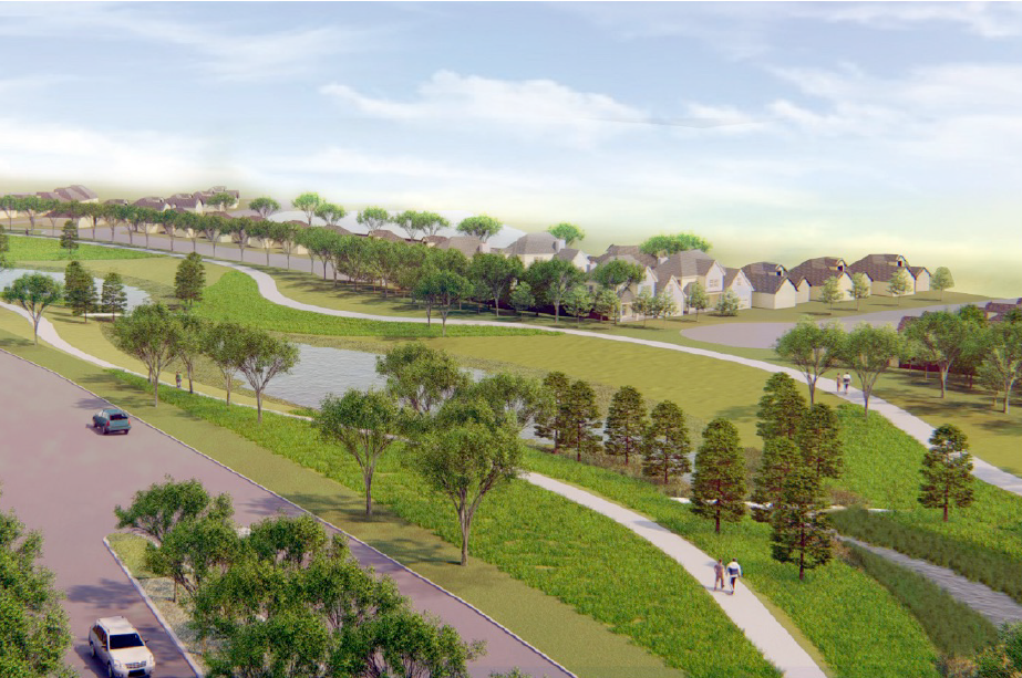 Jubilee's intentional land planning includes strategic placement of features and scenic design.