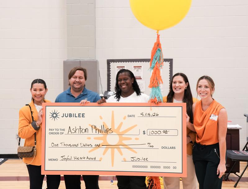 Jubilee Honors Three Waller ISD Educators With $1,000 Awards