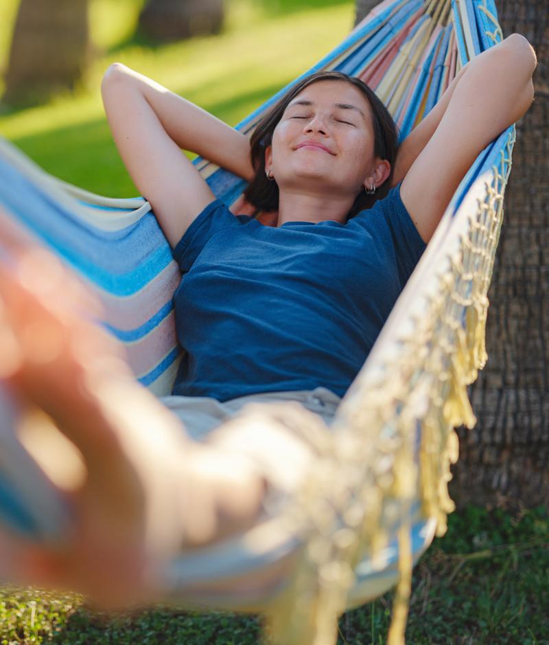 Jubilee residents relax and escape from everyday life in our Reflection Zones.