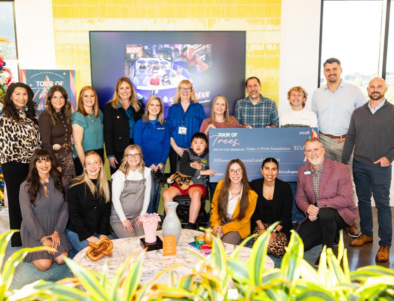 Jubilee Hosts Heartfelt Make-A-Wish Celebration Following Tour of Trees