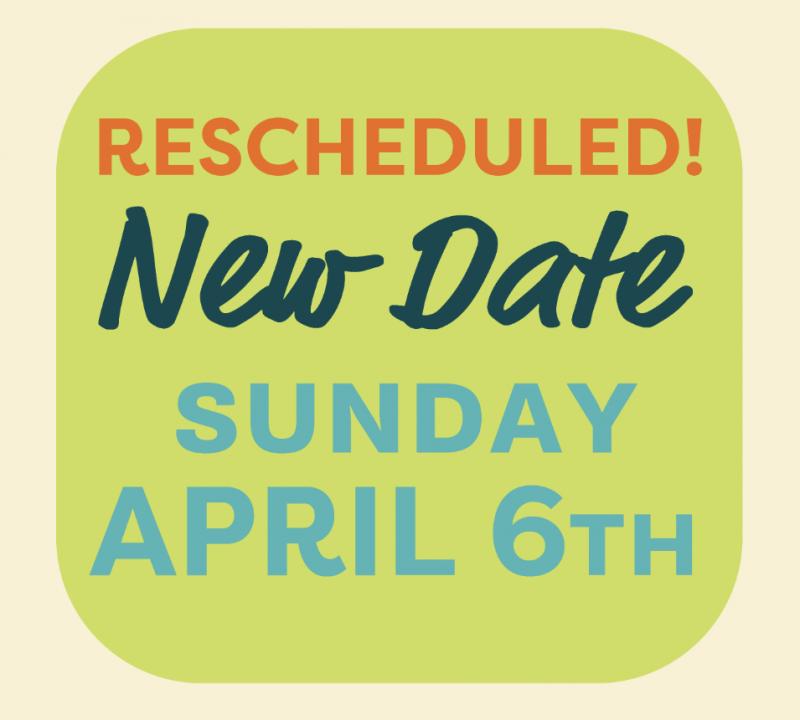 JoyFest rescheduled to April 6th! 