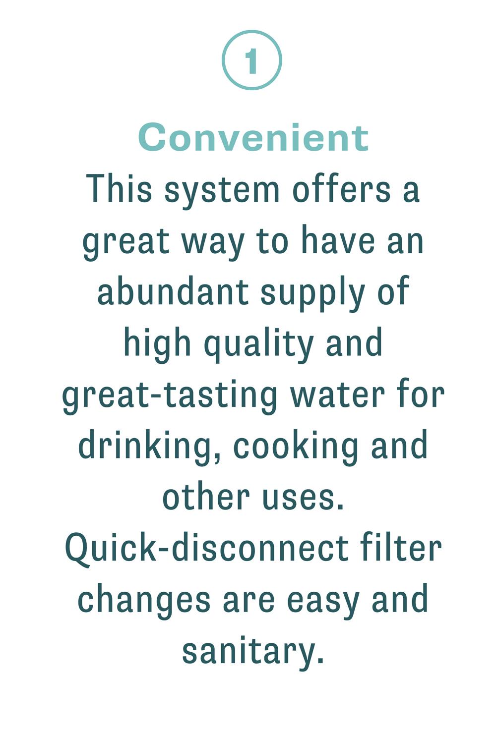 Convenient Access To Clean Water