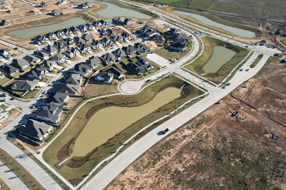 Jubilee's intentional land planning includes strategic placement of features and scenic design.