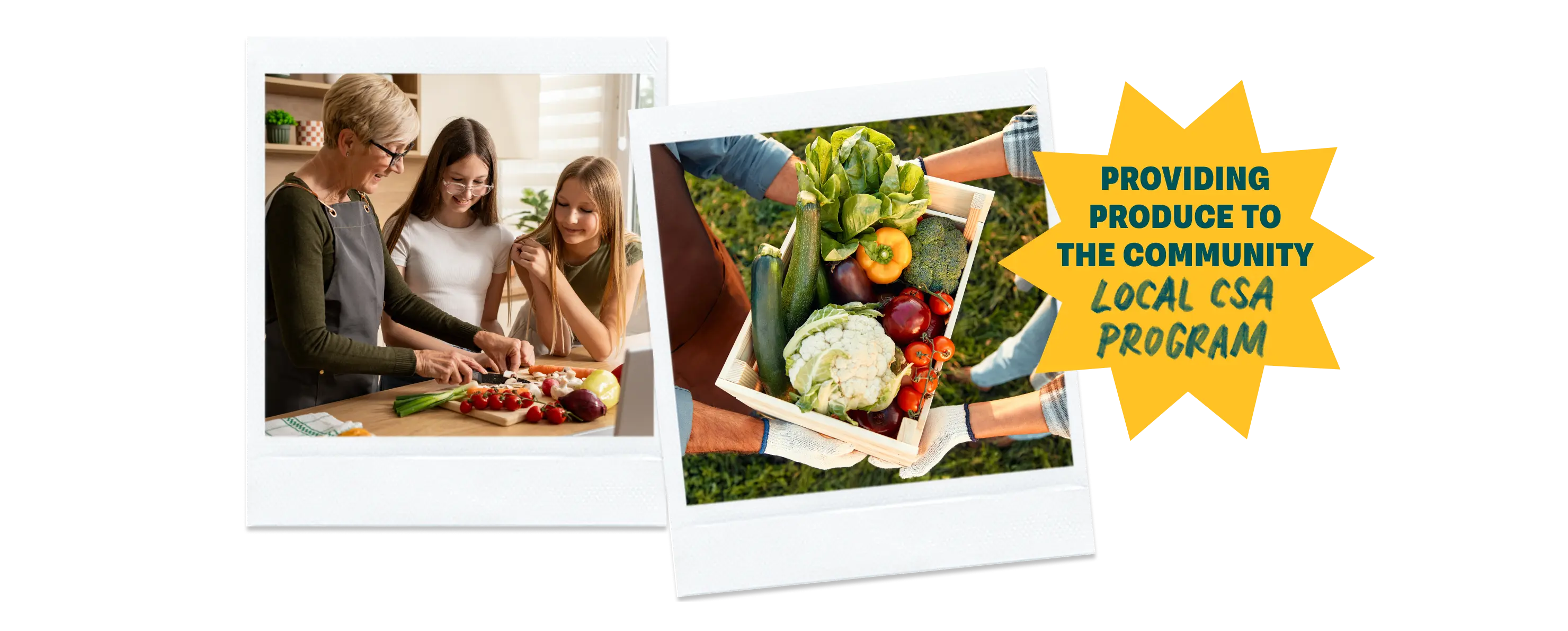 Providing Produce to the Community Local CSA Program
