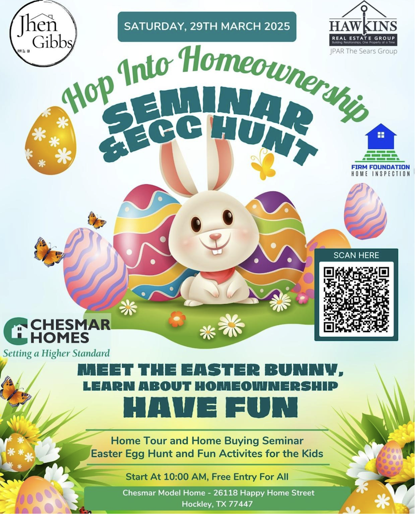 Hop into homeownership: Seminar & egg hunt
